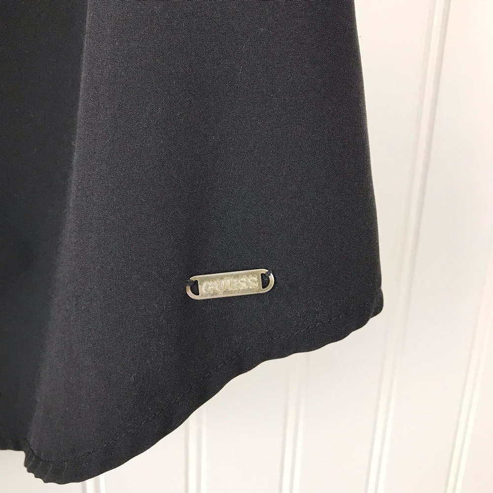 GUESS Black Racer Back Tank Top Button Up - Size S - Picture 5 of 8